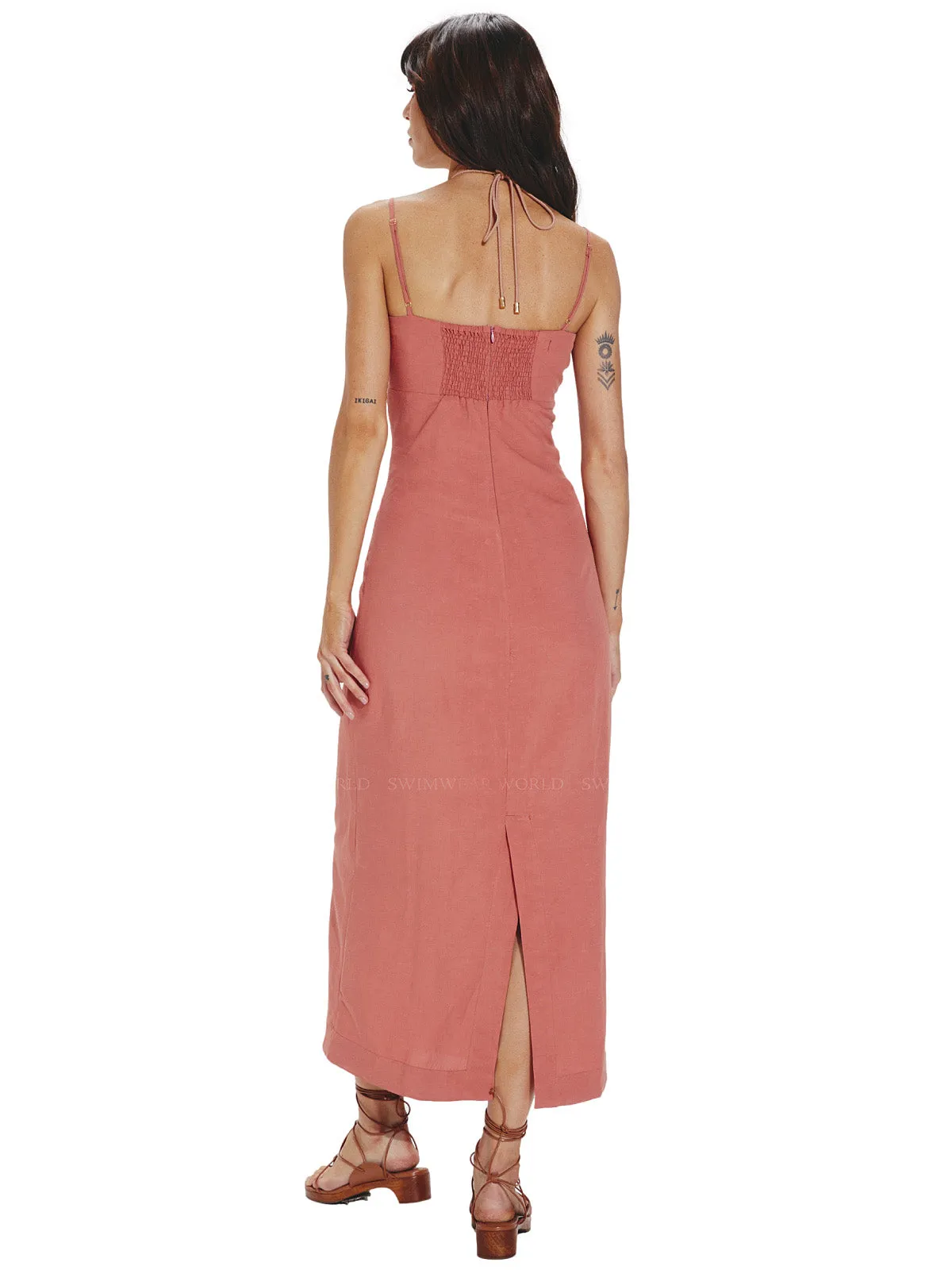 Daisy Detail Long Dress ::RET