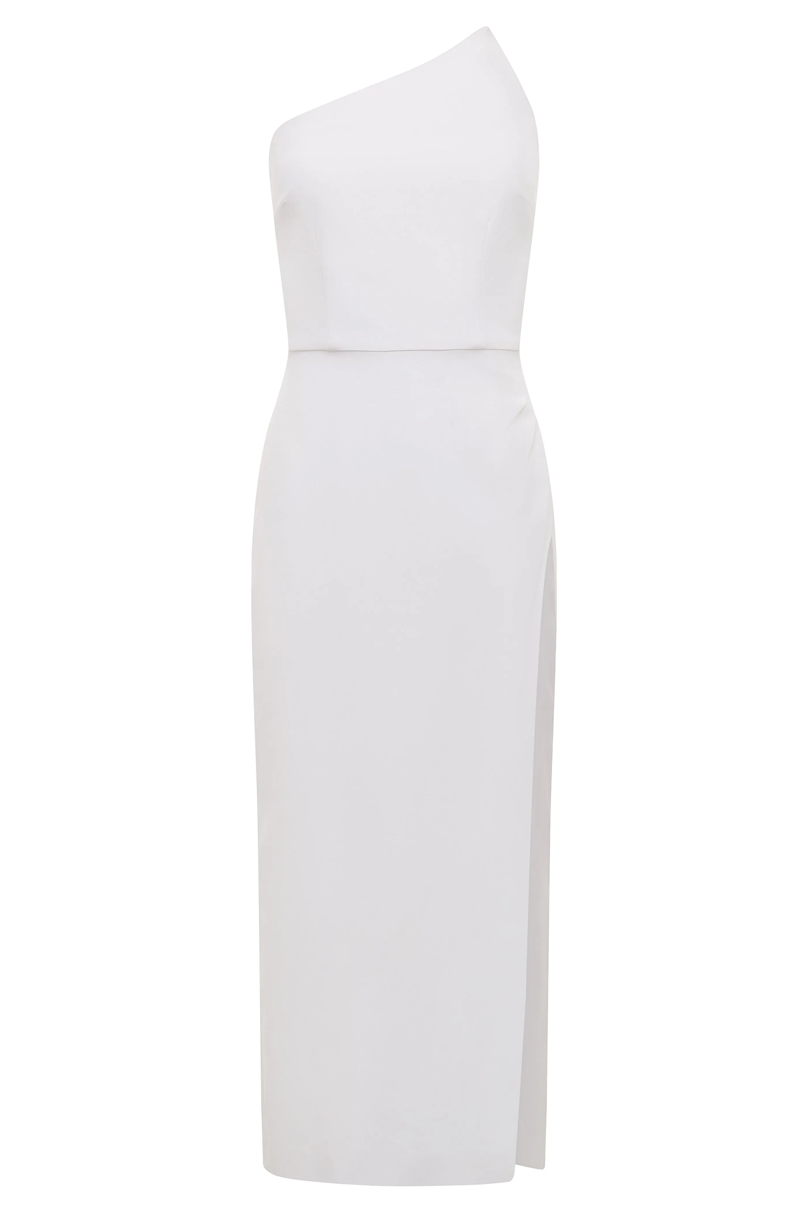 Dawn Silk Asymmetric Midi