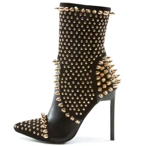 Diablo Stiletto Heel Bootie