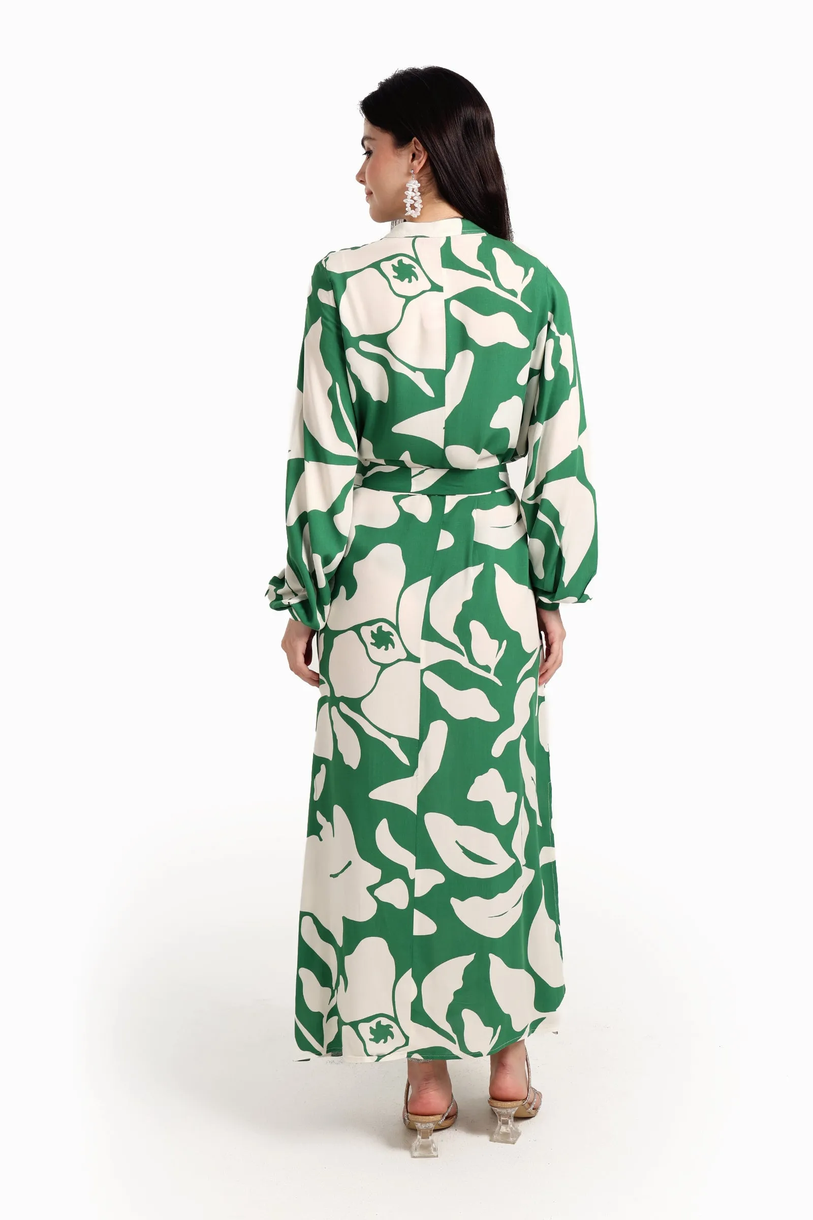 Elegant Printed Dress