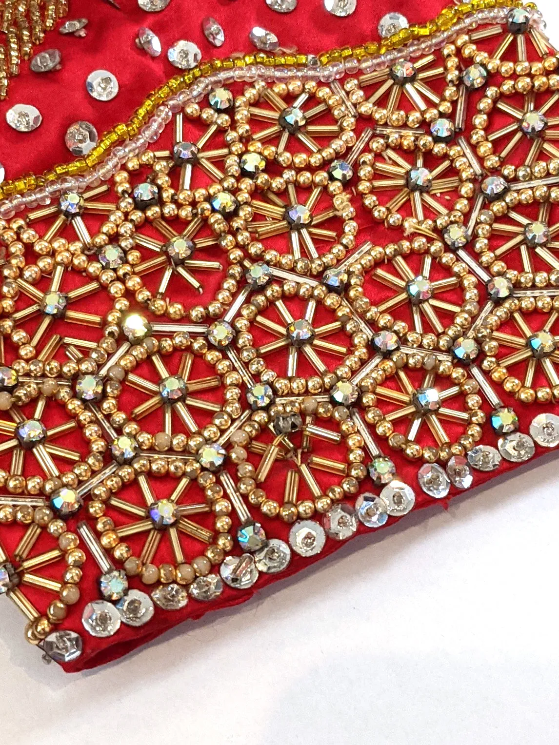 Embellished Chinese Phoenix & Dragon Silk Jacket