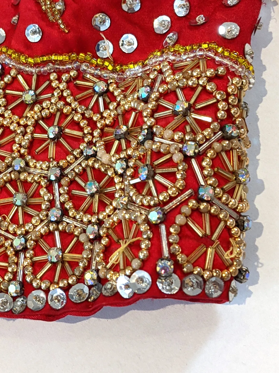 Embellished Chinese Phoenix & Dragon Silk Jacket