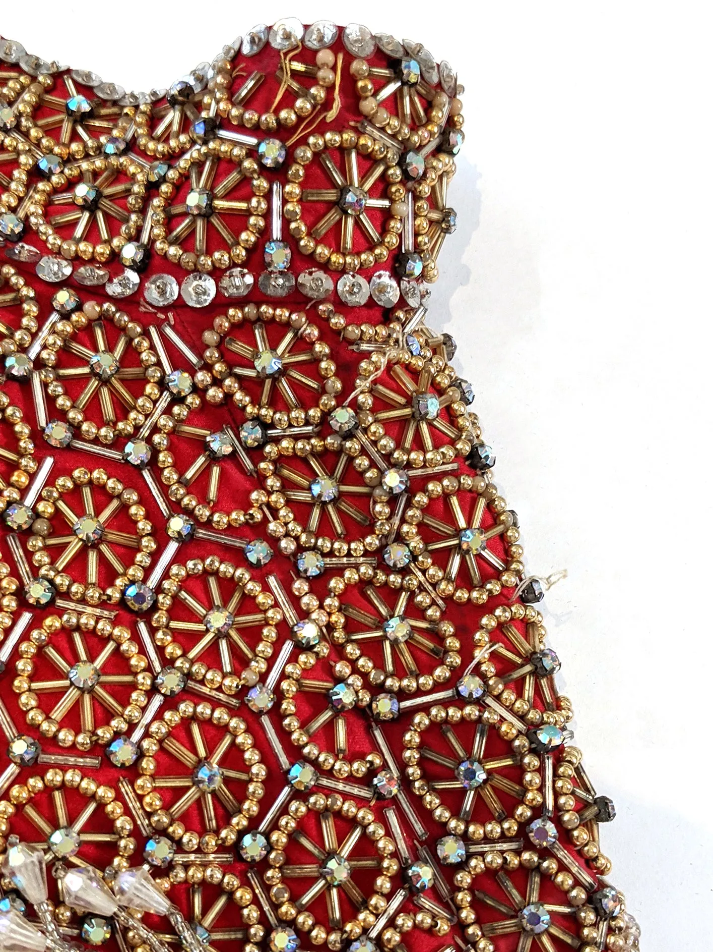 Embellished Chinese Phoenix & Dragon Silk Jacket