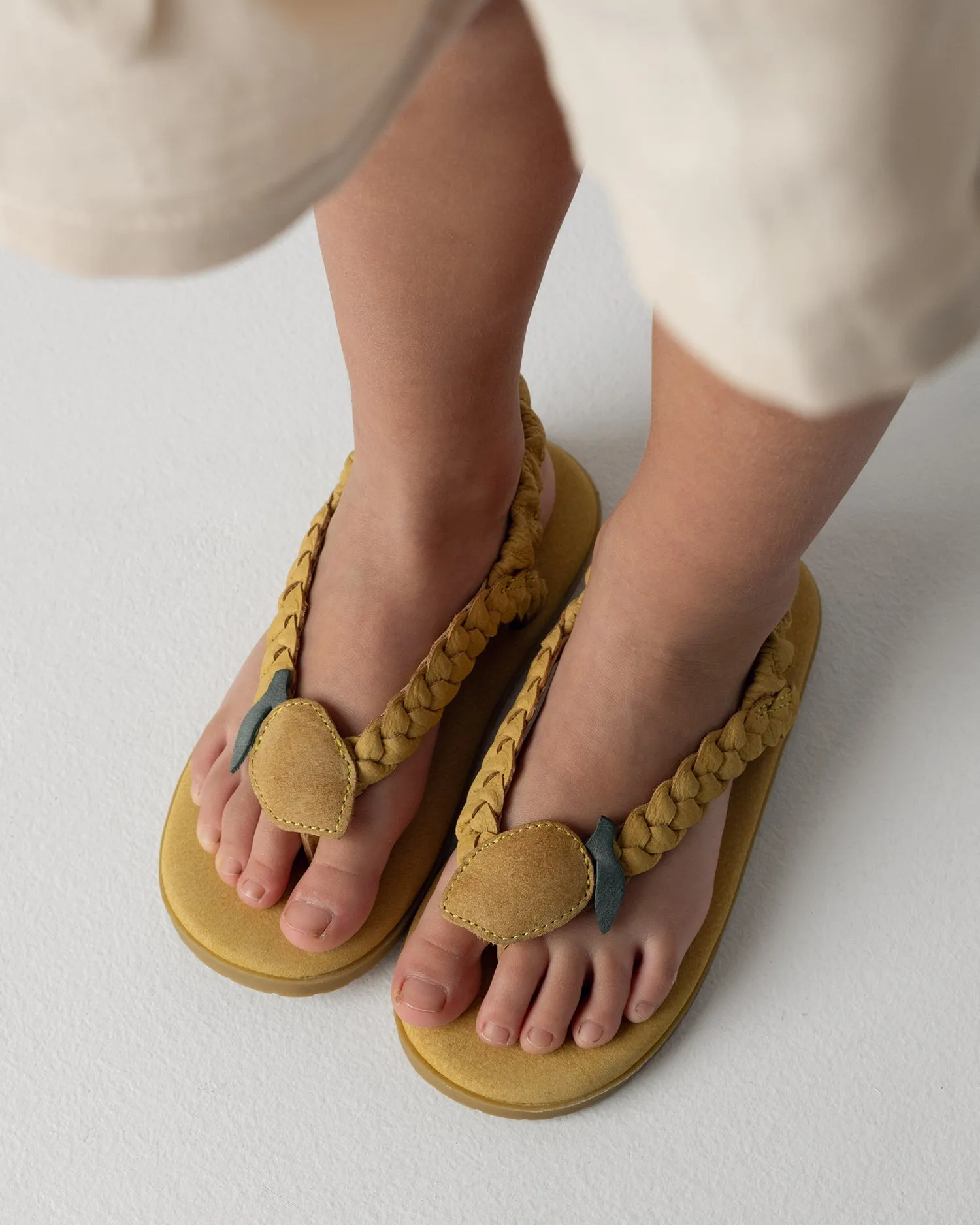 Eva Flipflops | Lemon | Canary Leather