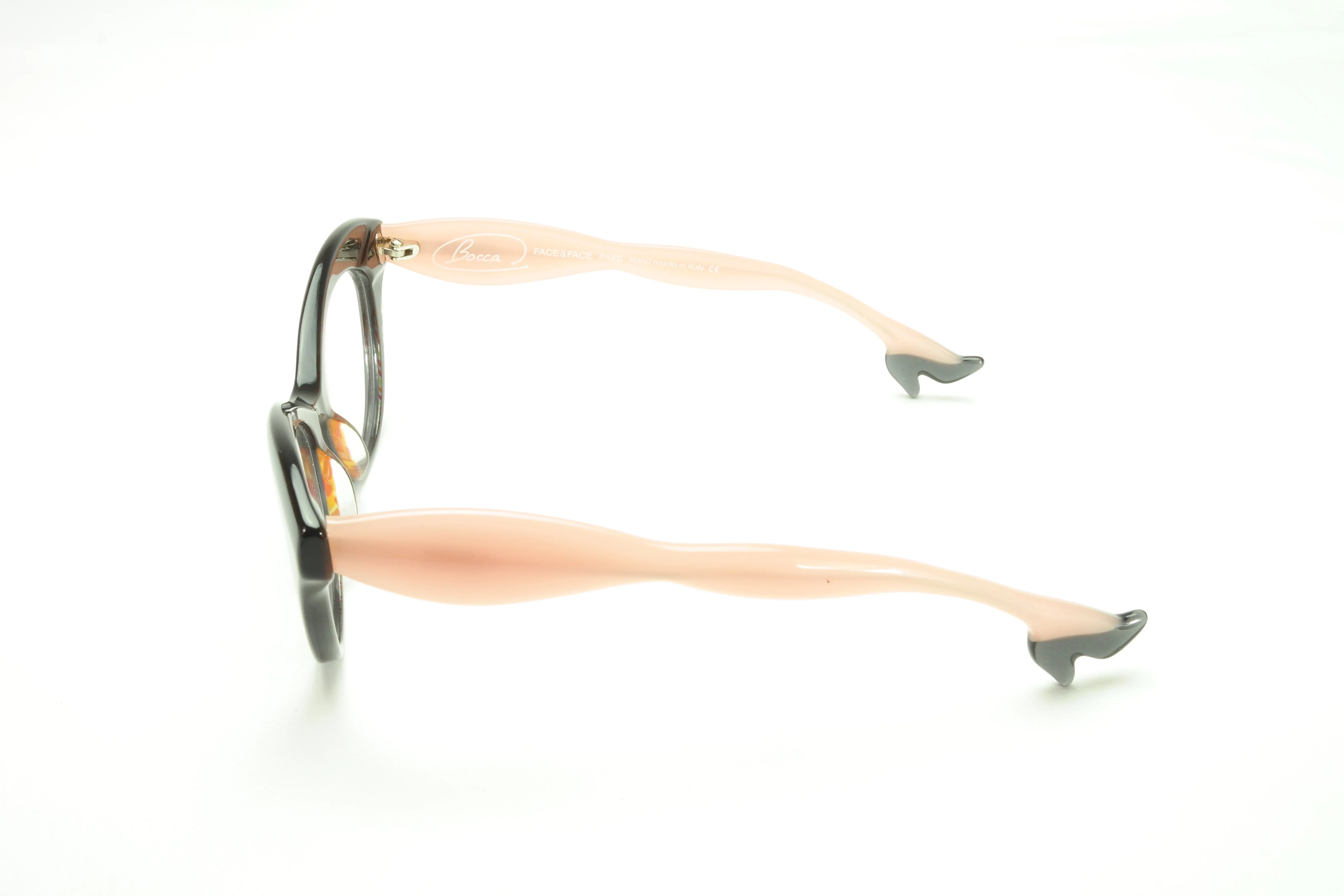 Face A Face Eyewear in Cat Eye Shape with Dark Mauve Frame