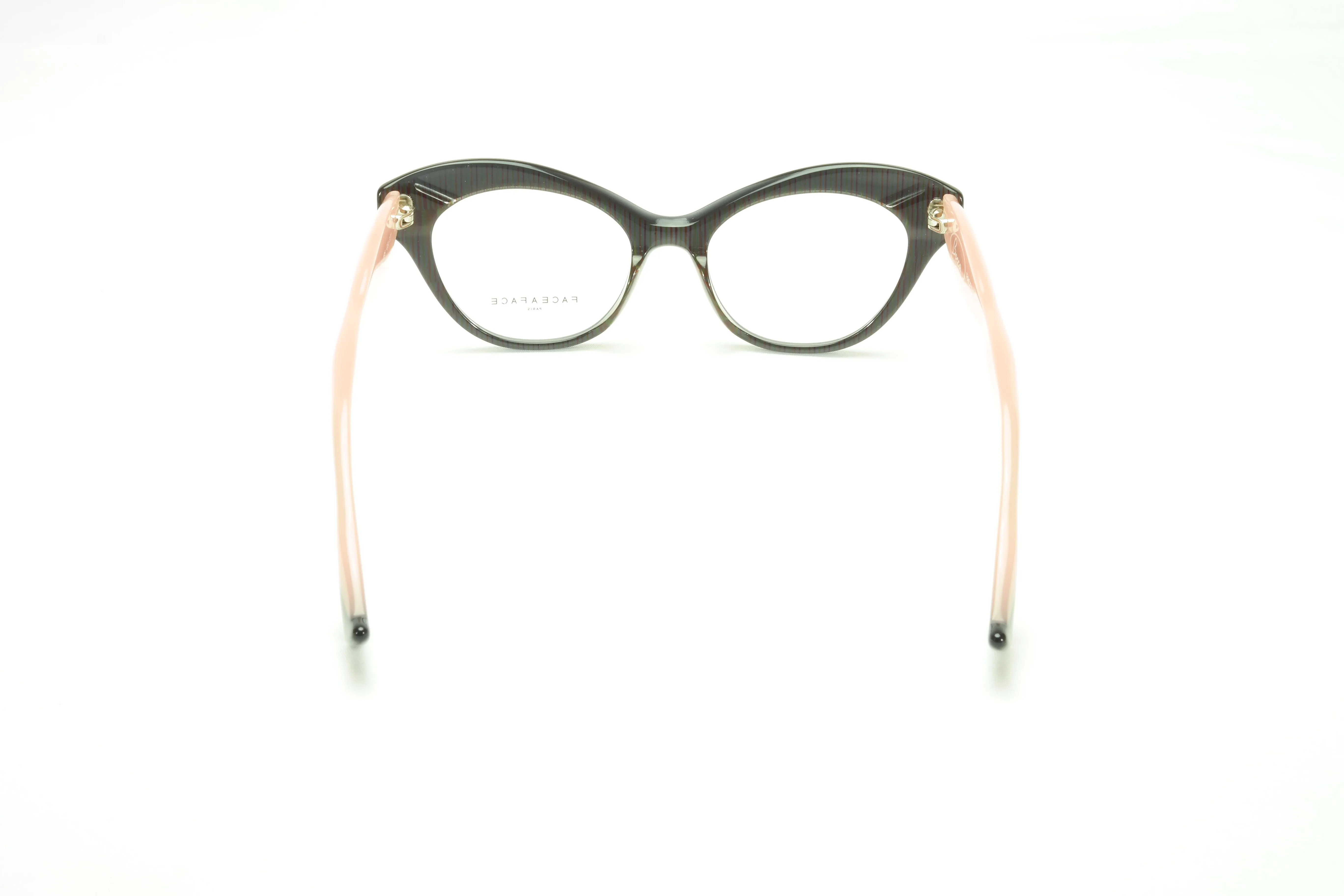 Face A Face Eyewear in Cat Eye Shape with Dark Mauve Frame