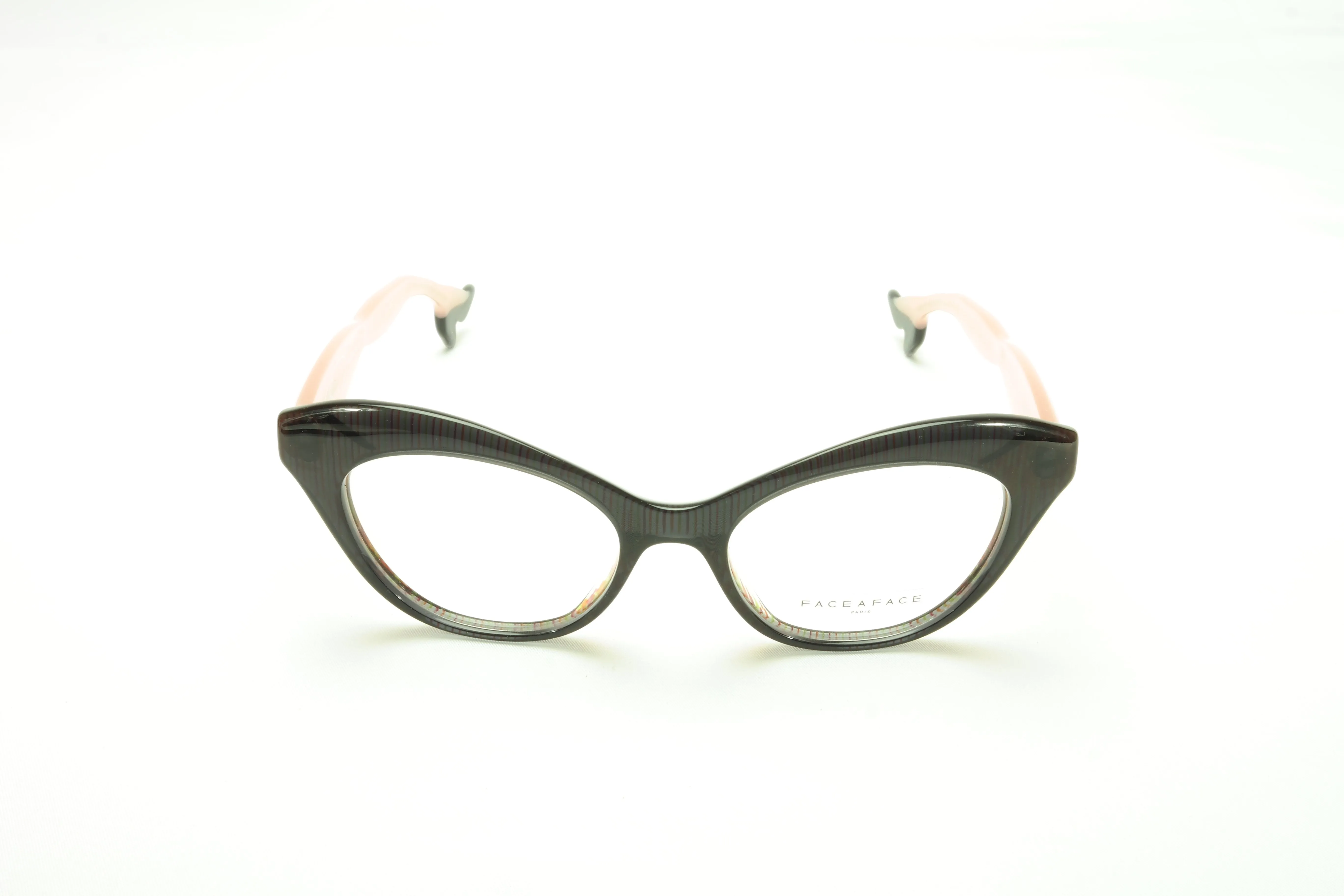 Face A Face Eyewear in Cat Eye Shape with Dark Mauve Frame