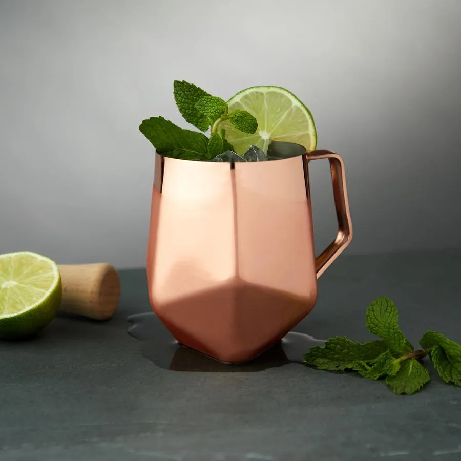 FACETED MOSCOW MULE MUG