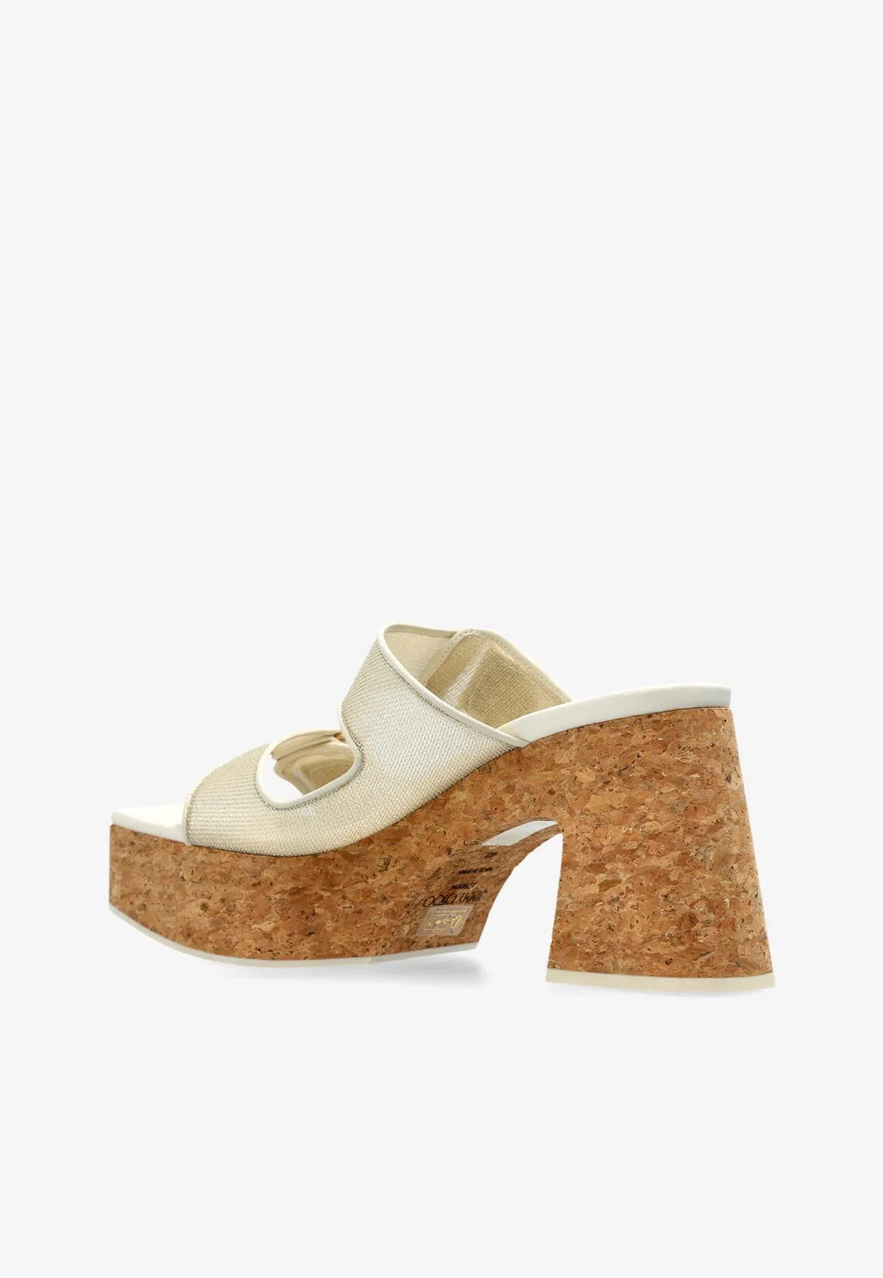 Fayence 95 Leather Platform Sandals