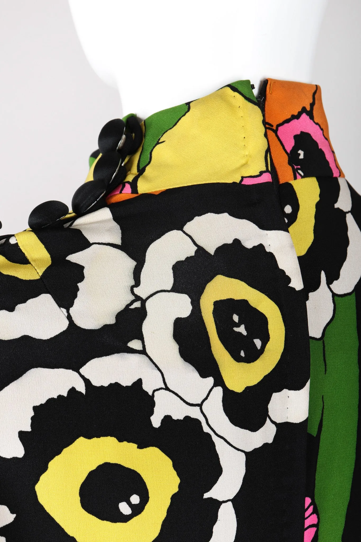 Floral Pop Art Column Dress
