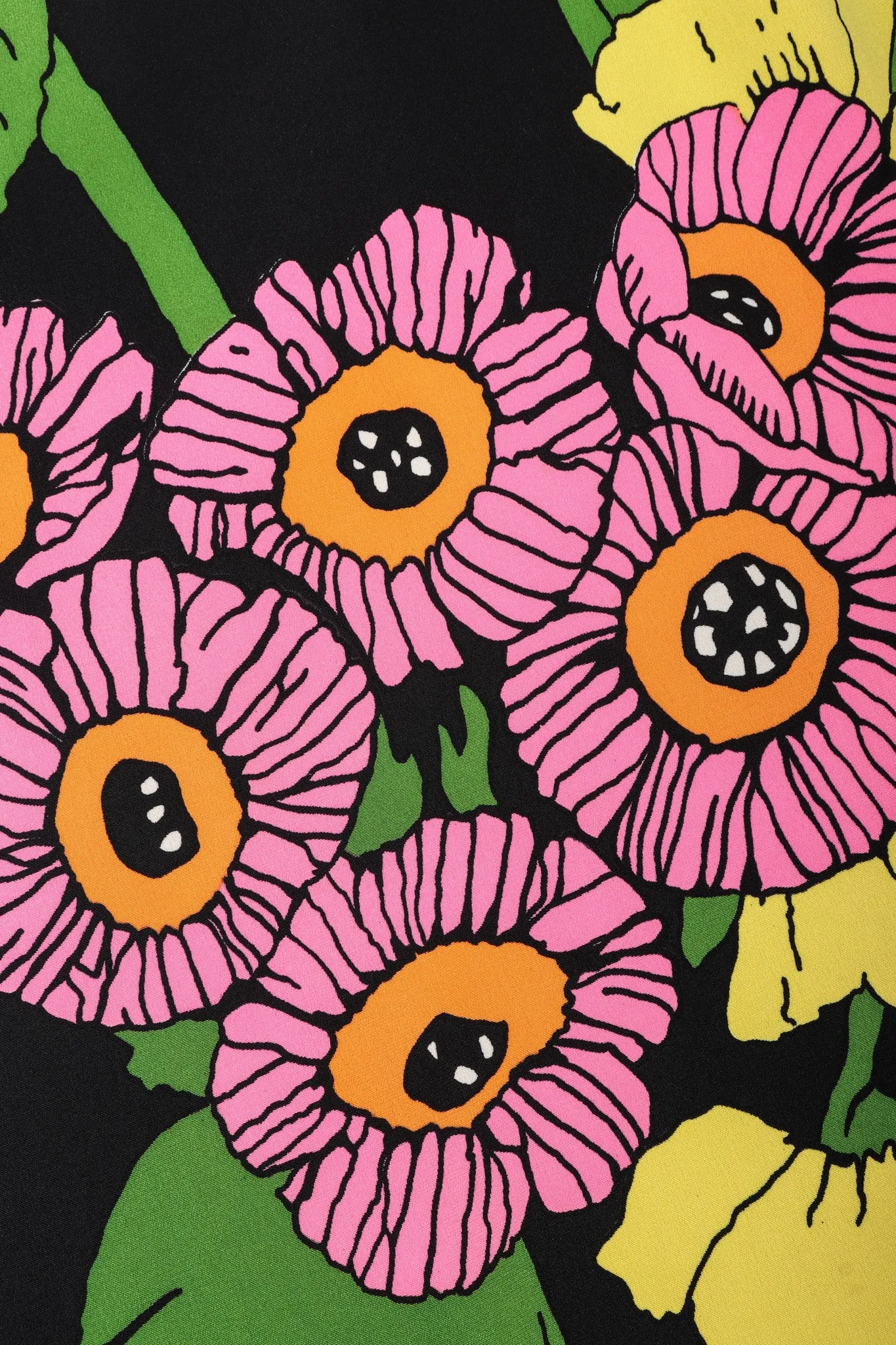 Floral Pop Art Column Dress