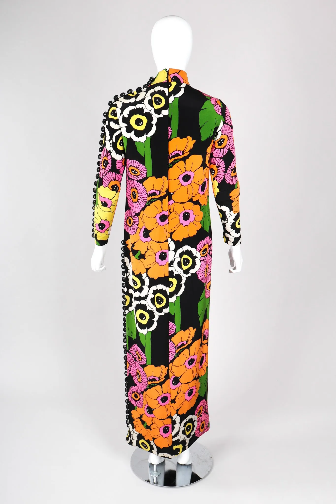 Floral Pop Art Column Dress