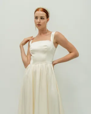 Francis High Neck Floor Length Dress