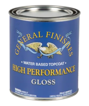 General Finishes High Performance Water Based Topcoats