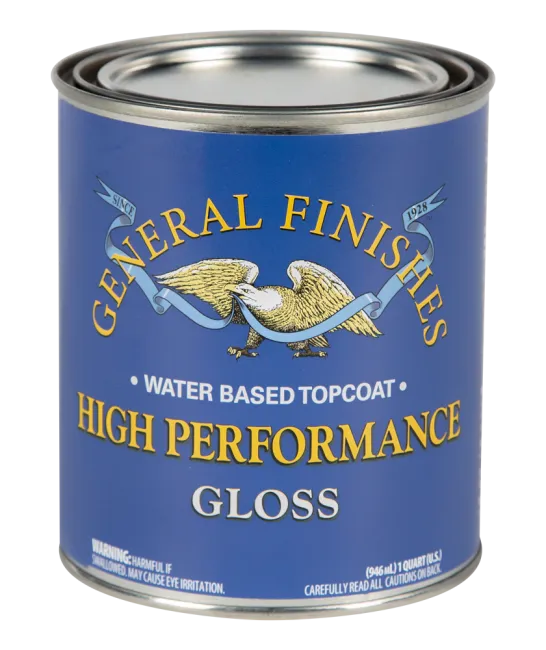 General Finishes High Performance Water Based Topcoats