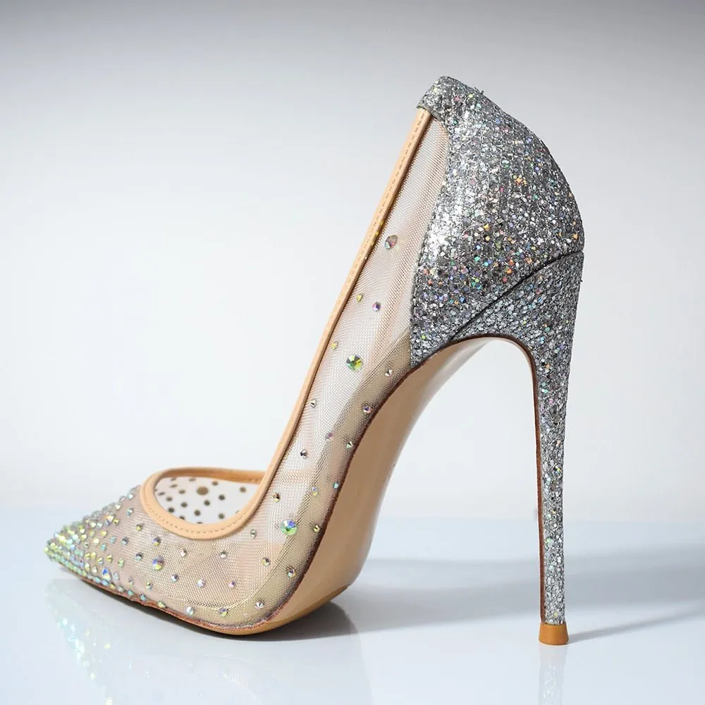 High heels Women Pointed Toe Sexy Stiletto Pumps Shoes