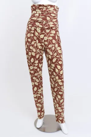 High Waist Leaf Pant