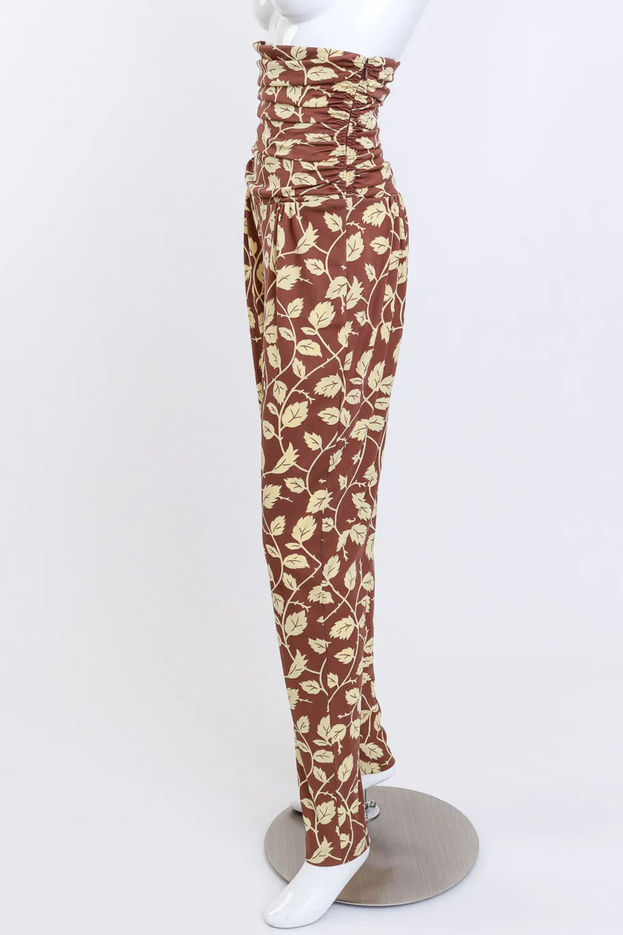 High Waist Leaf Pant