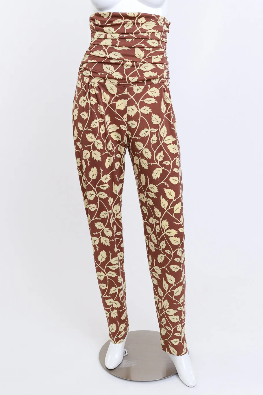 High Waist Leaf Pant