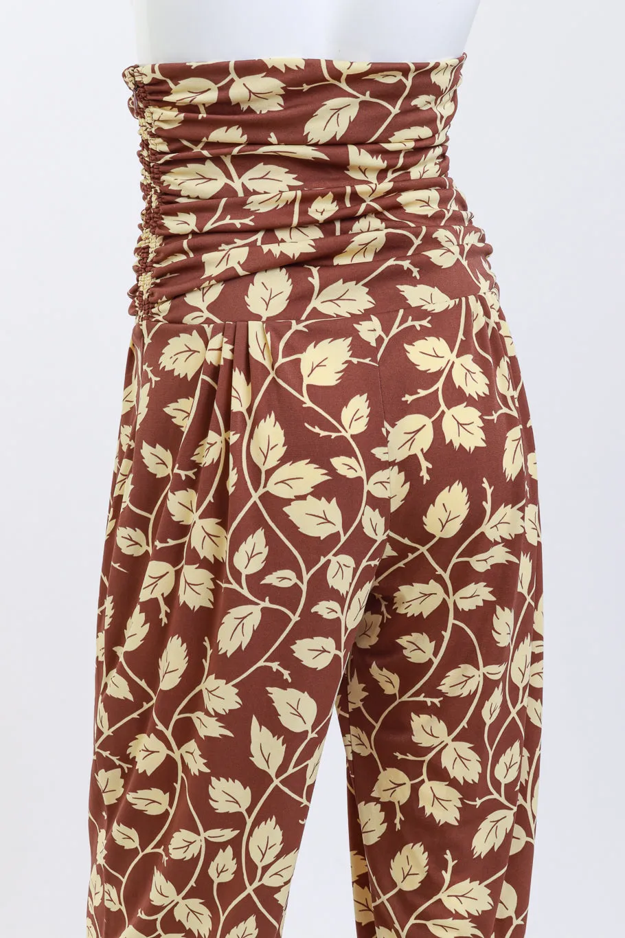 High Waist Leaf Pant