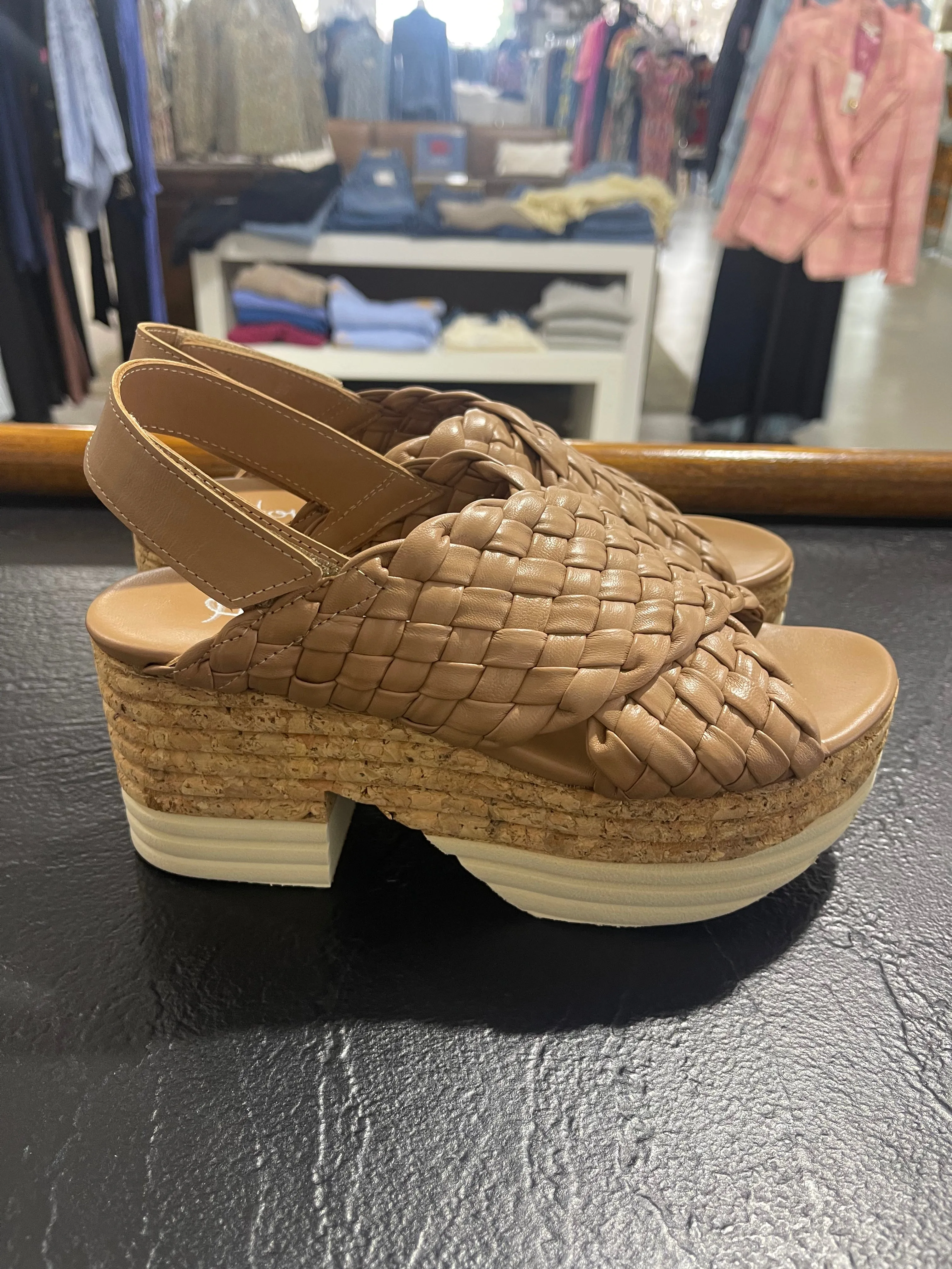Homers - Venice Heeled Sandal - Tubular Miel