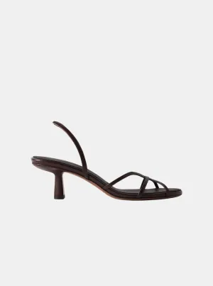 Ibor Leather Slingback Sandals