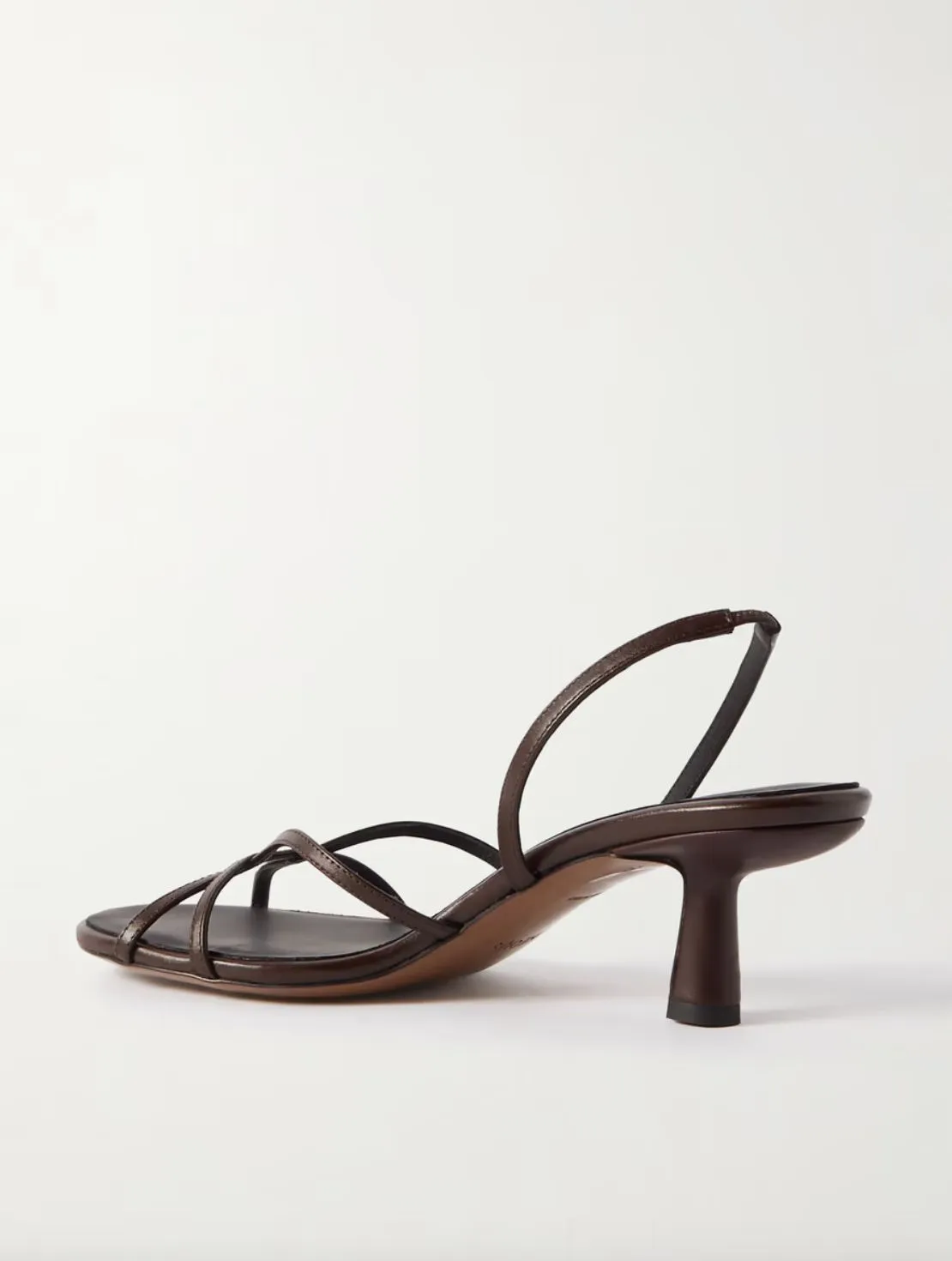 Ibor Leather Slingback Sandals