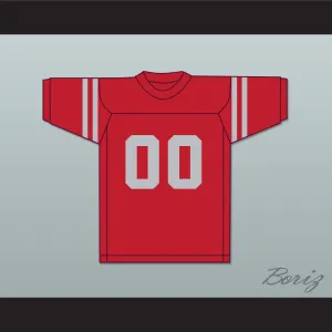 Jack Lambert 00 Crestwood High School Red Devils Red Football Jersey 1