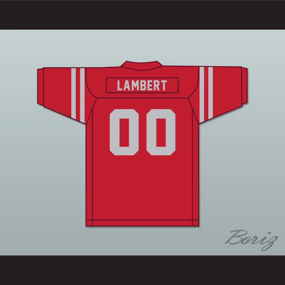 Jack Lambert 00 Crestwood High School Red Devils Red Football Jersey 1