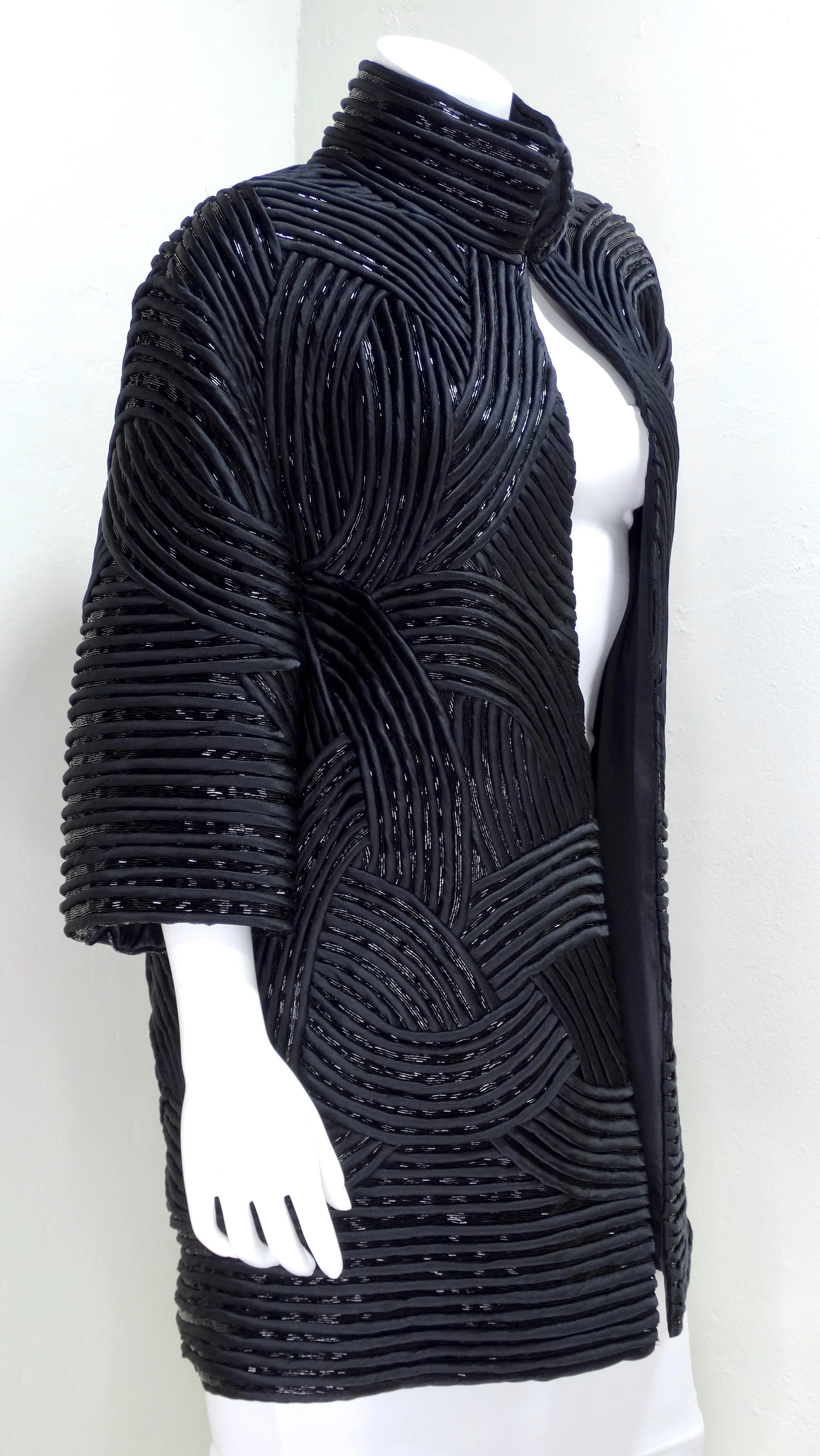 John Anthony Black Sequin Jacket