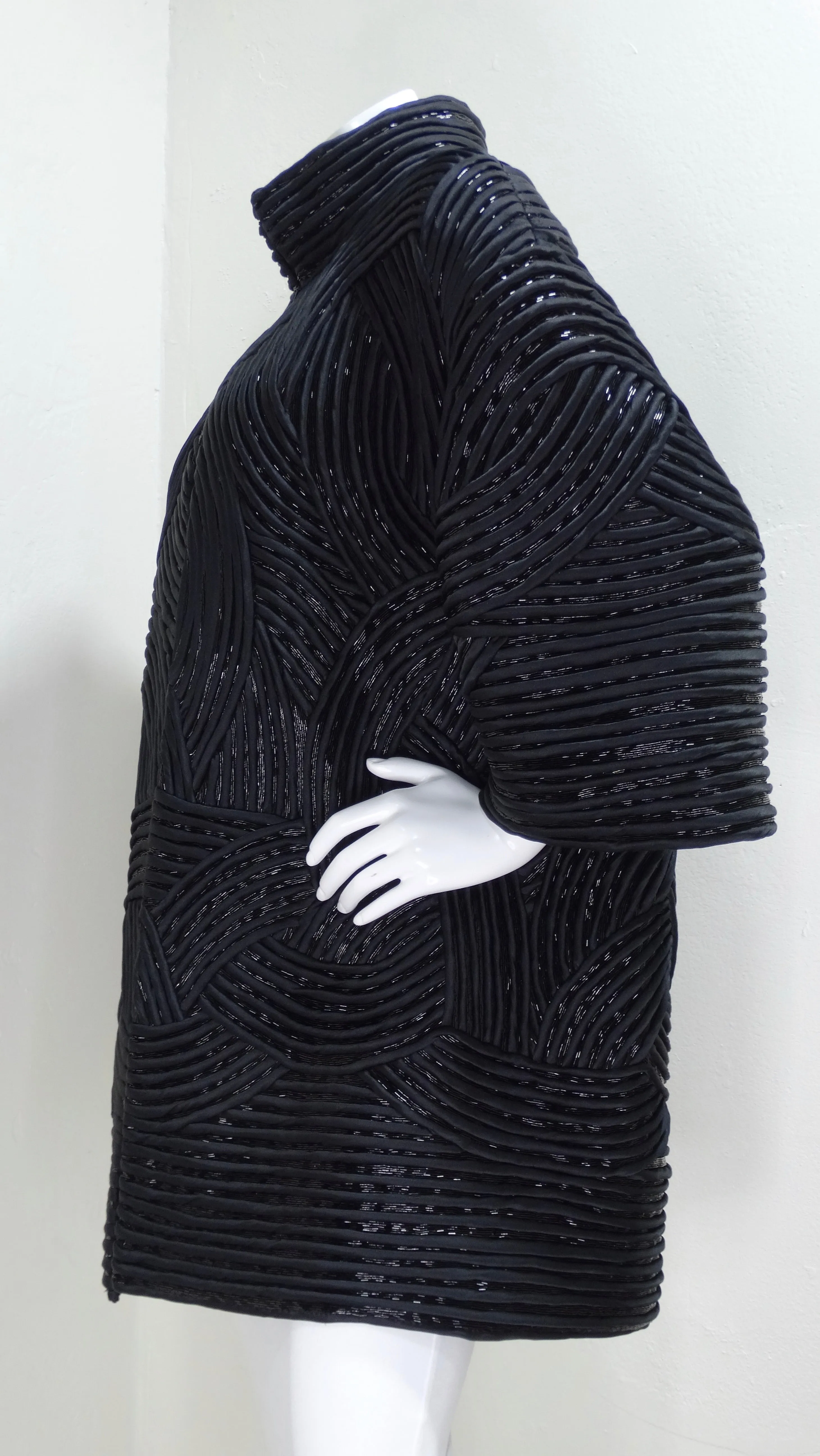 John Anthony Black Sequin Jacket