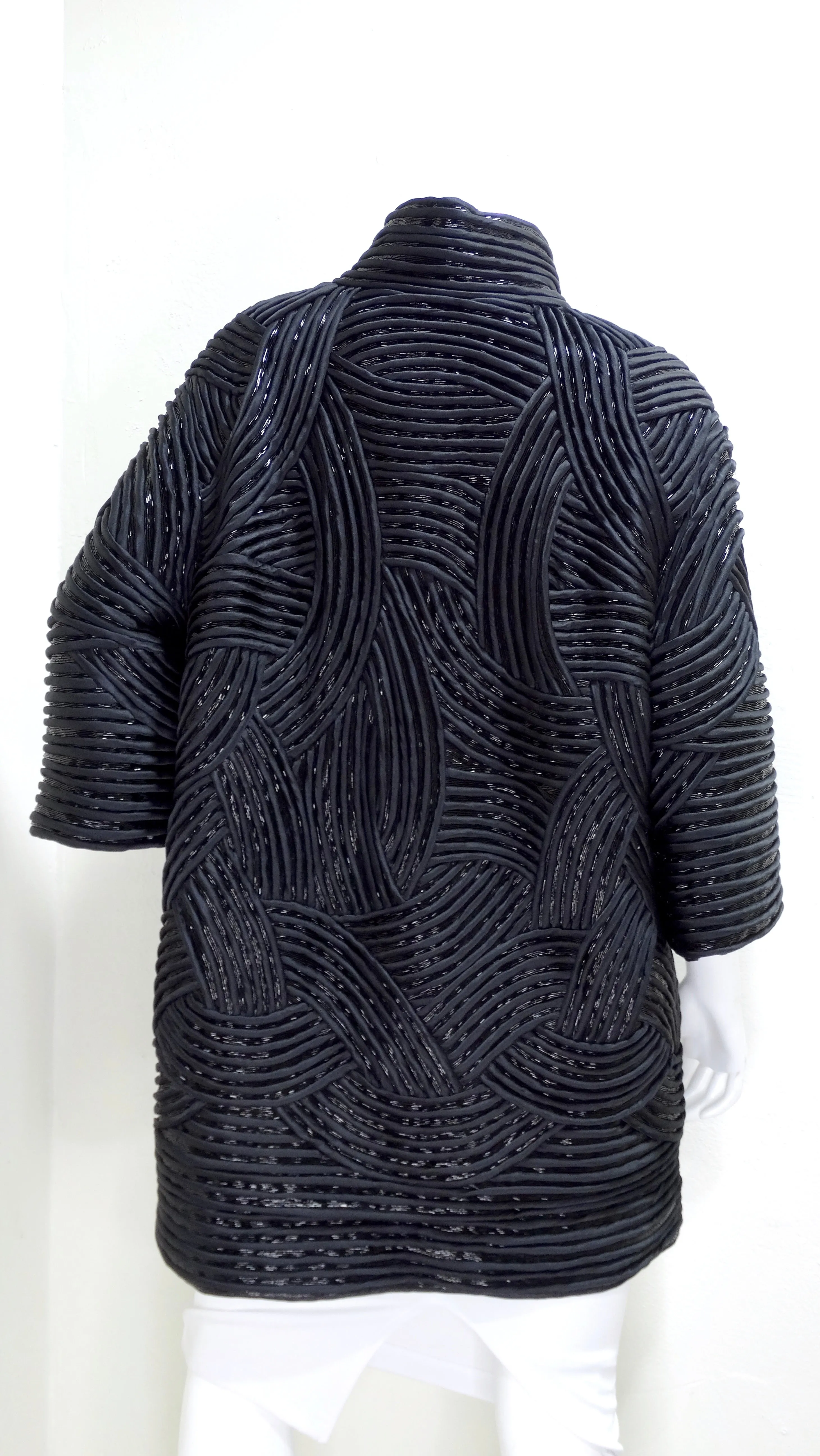 John Anthony Black Sequin Jacket