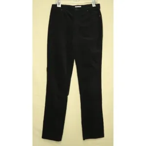 Juicy Couture Velvet Stiletto Jeans True Black High Rise Skinny Split Women's 30