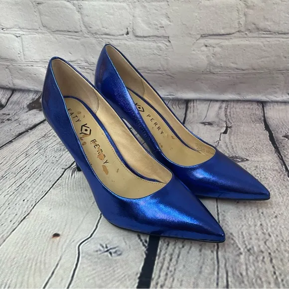 Katy Perry Sissy Electric Blue Pump 7 1/2