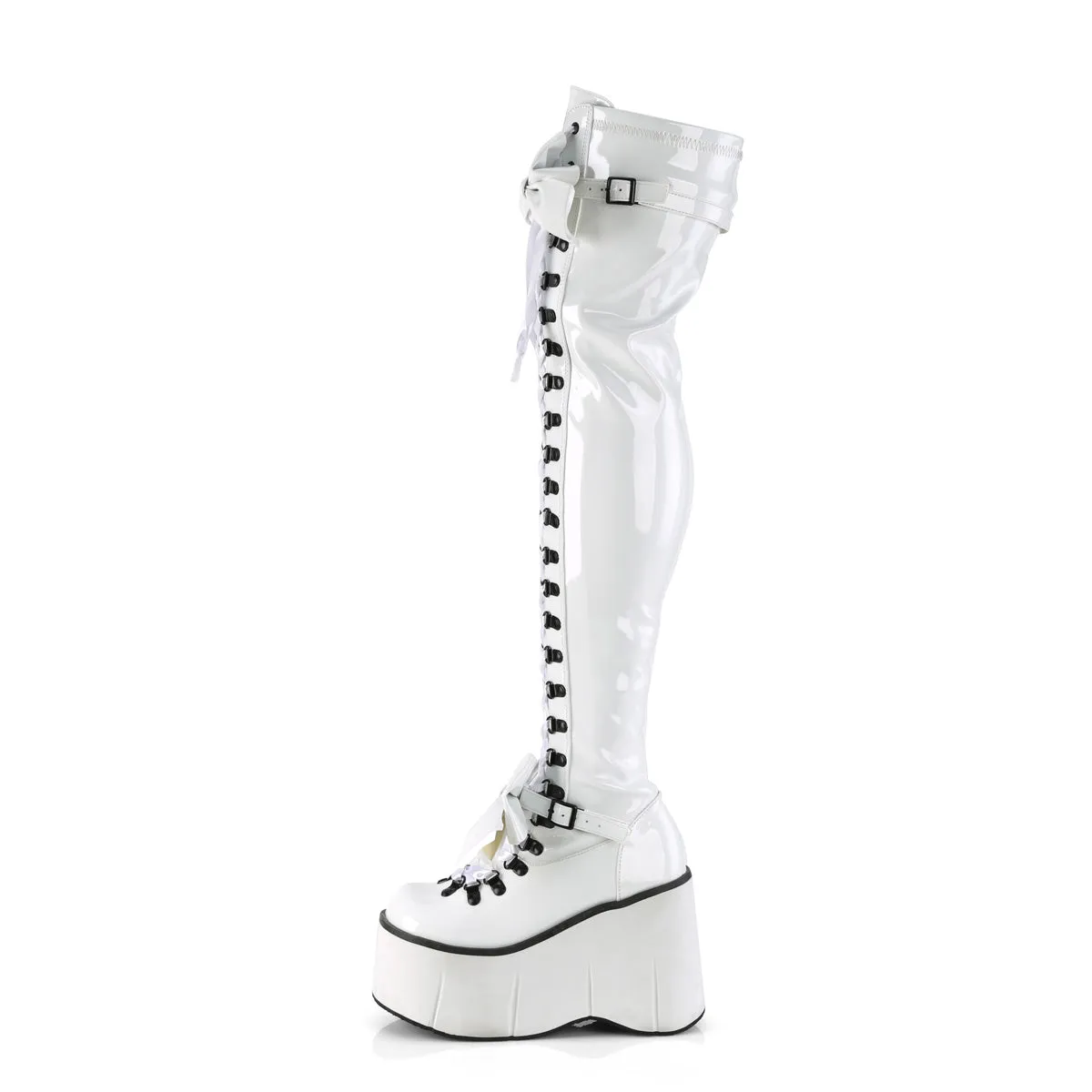 KERA-303  White Stretch Patent