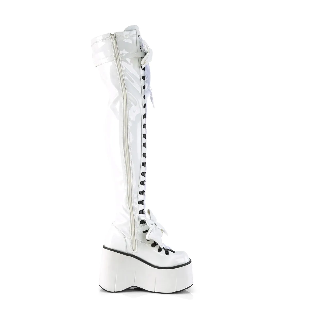KERA-303  White Stretch Patent