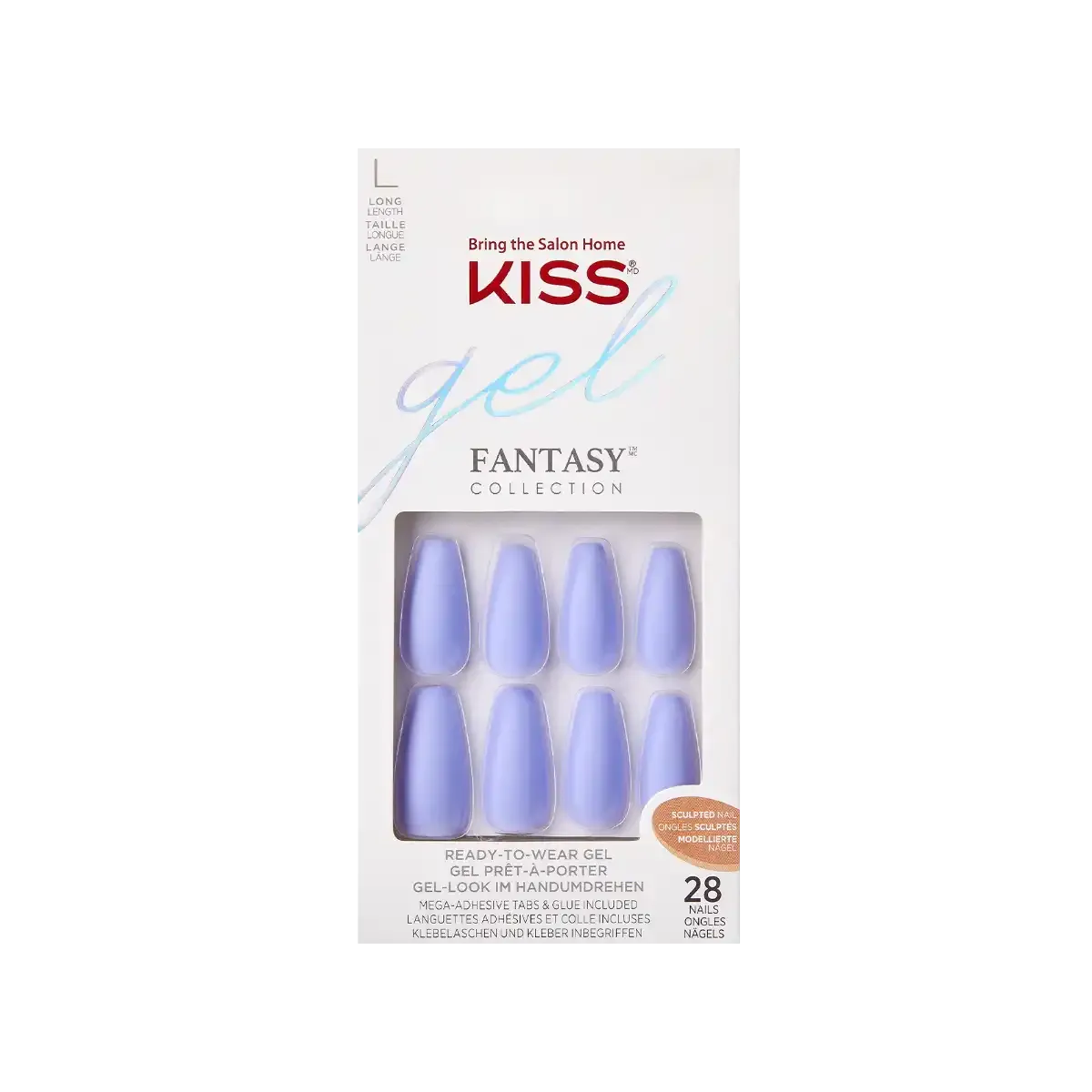 KS GEL SCULPTED NAILS (NIGHT AFTER) - KGFS03 (M19)