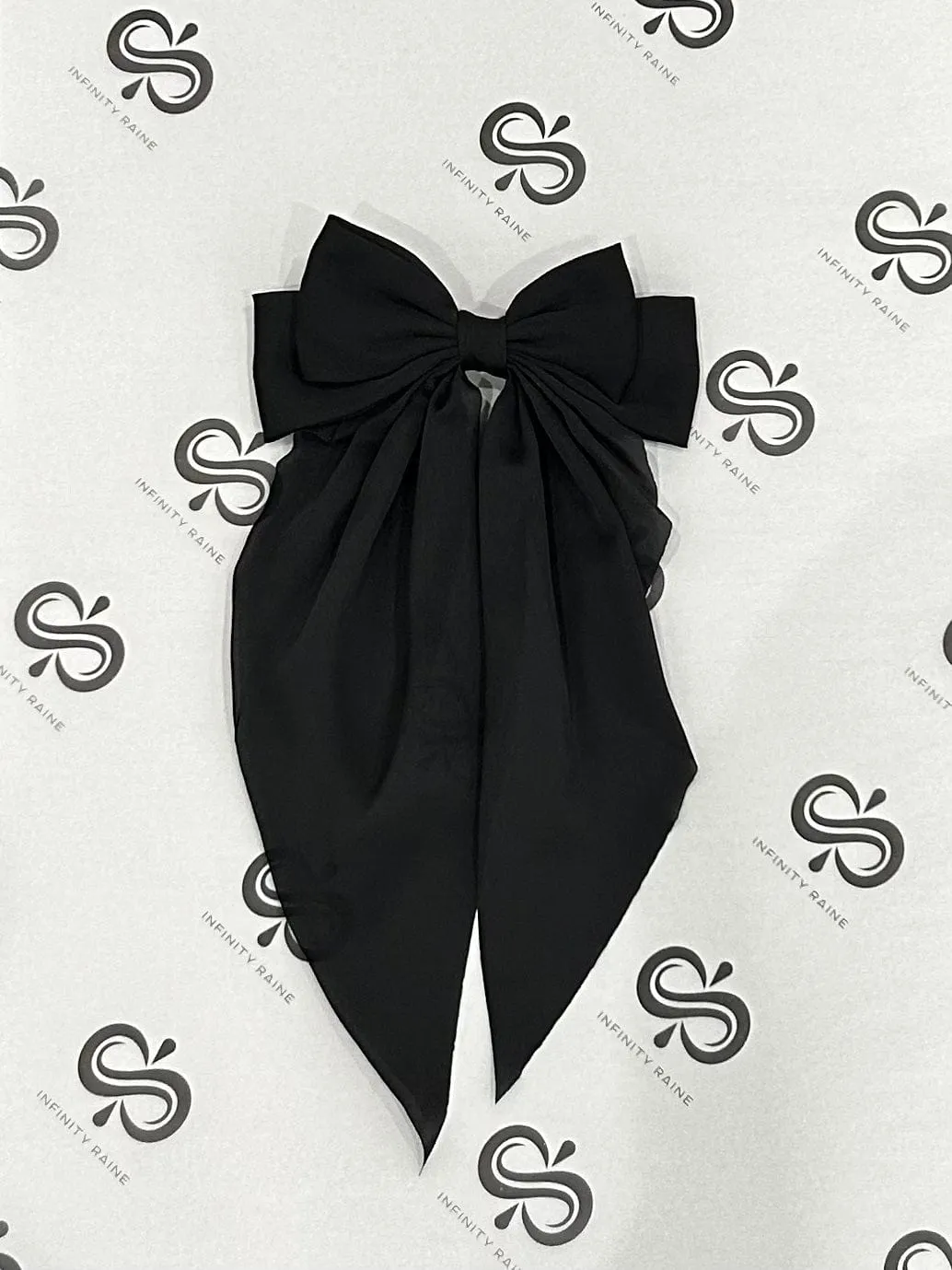 Large Satin Hair Bows