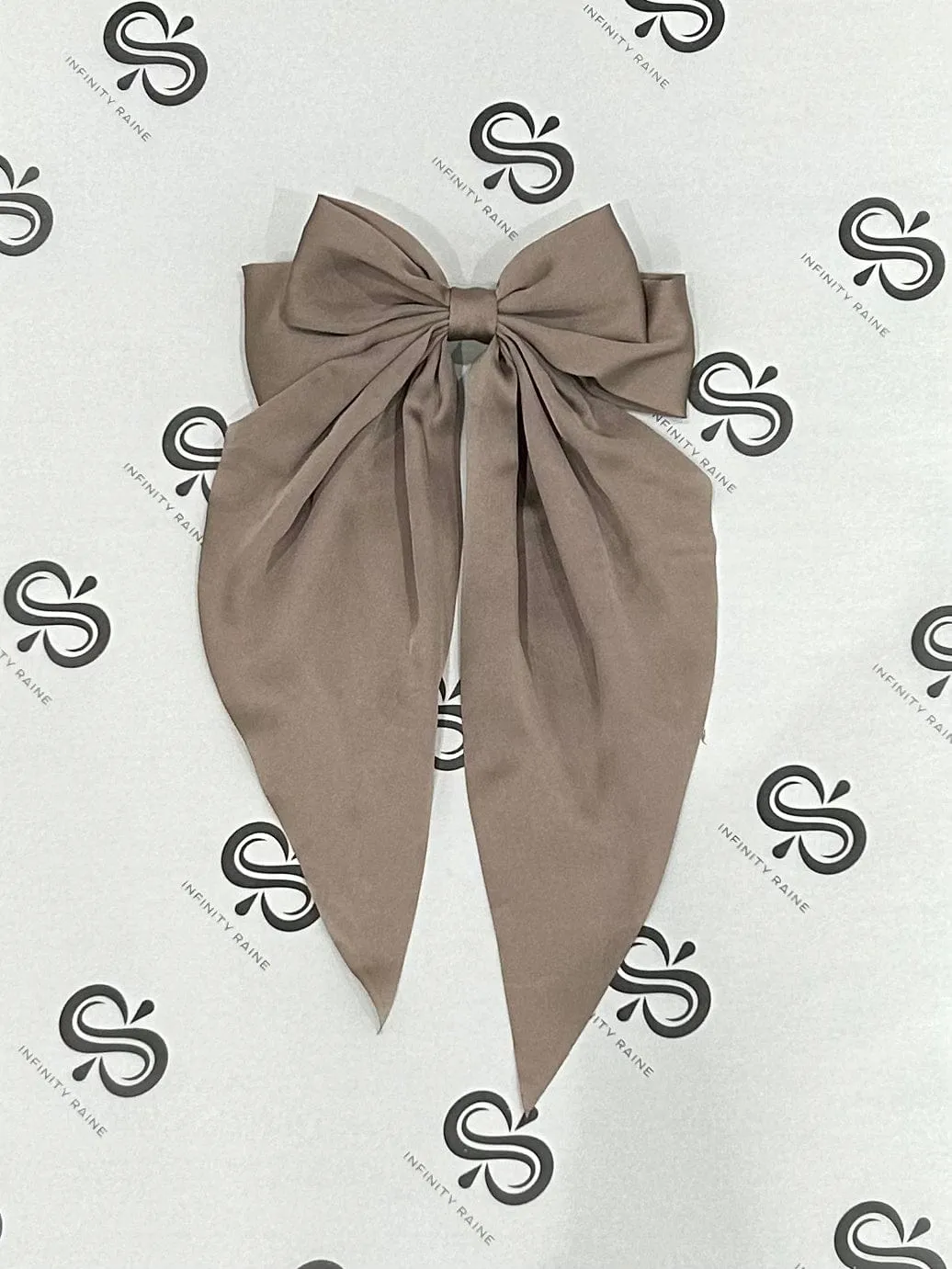 Large Satin Hair Bows