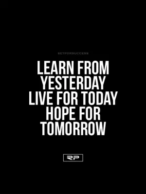 Learn, Live, Hope - 18x24 Poster