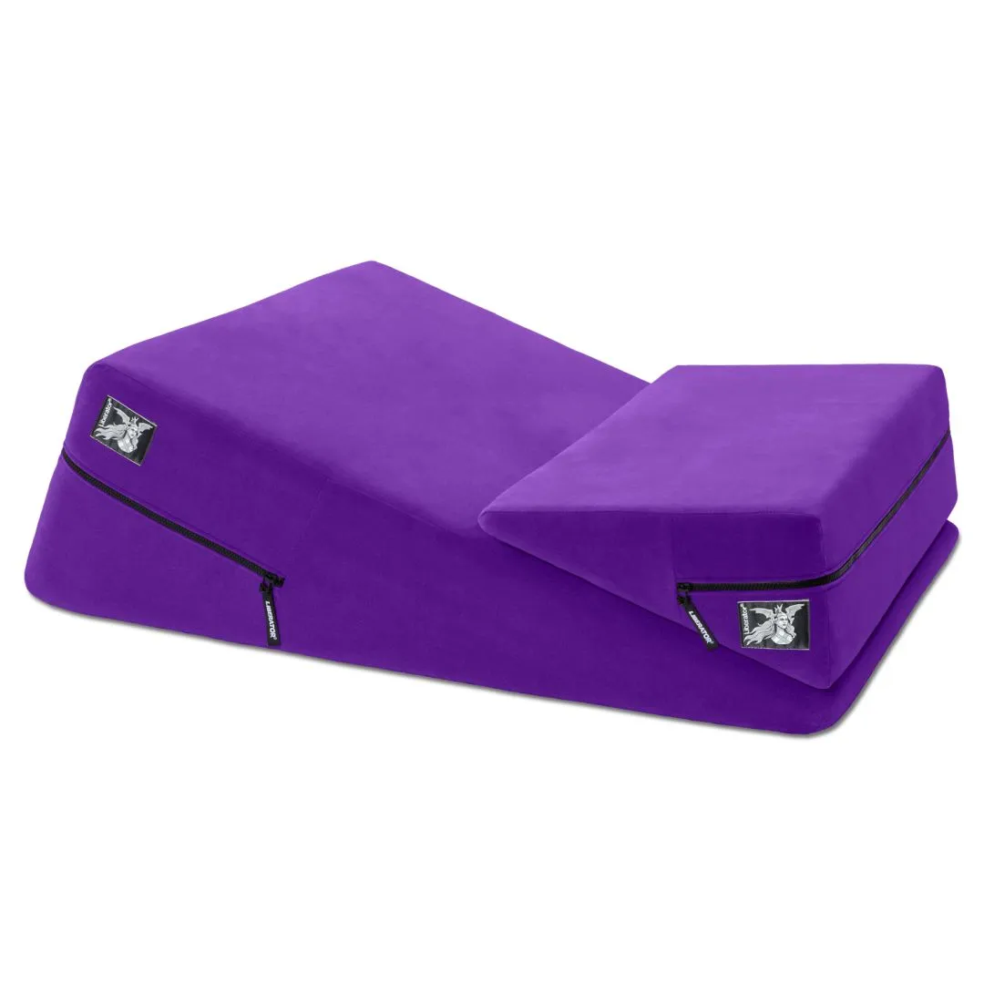 Liberator 30 Inch Wedge and Ramp Combo Sex Positioning Cushion 30 Inches - Purple