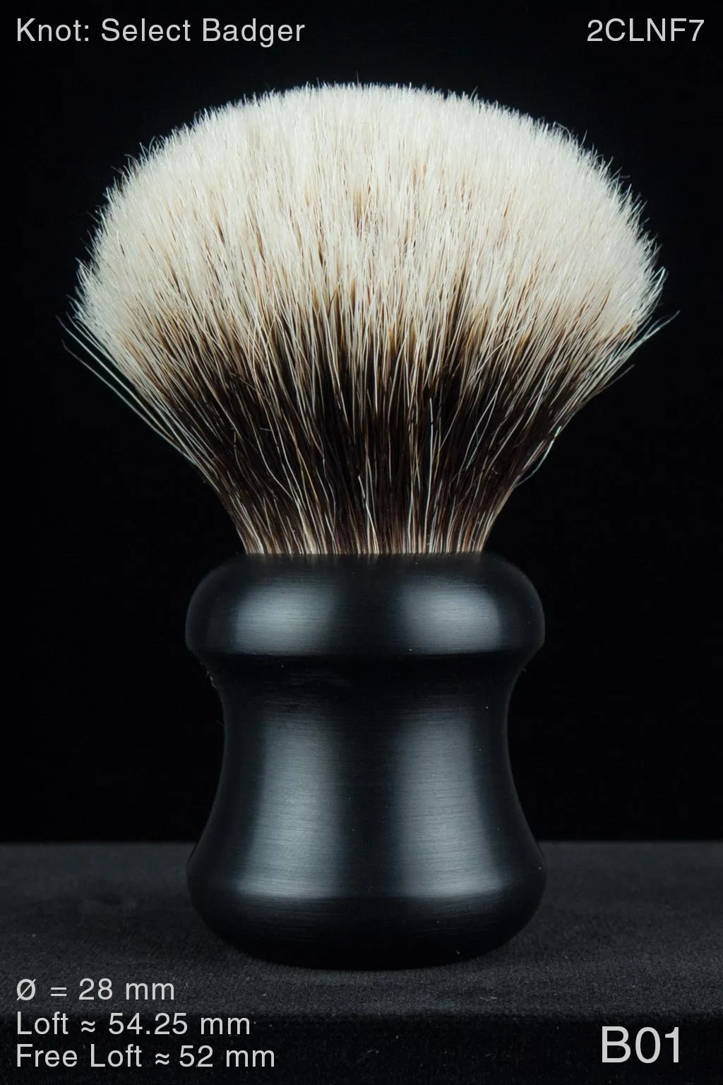 Moe 28 mm Satin Ebony