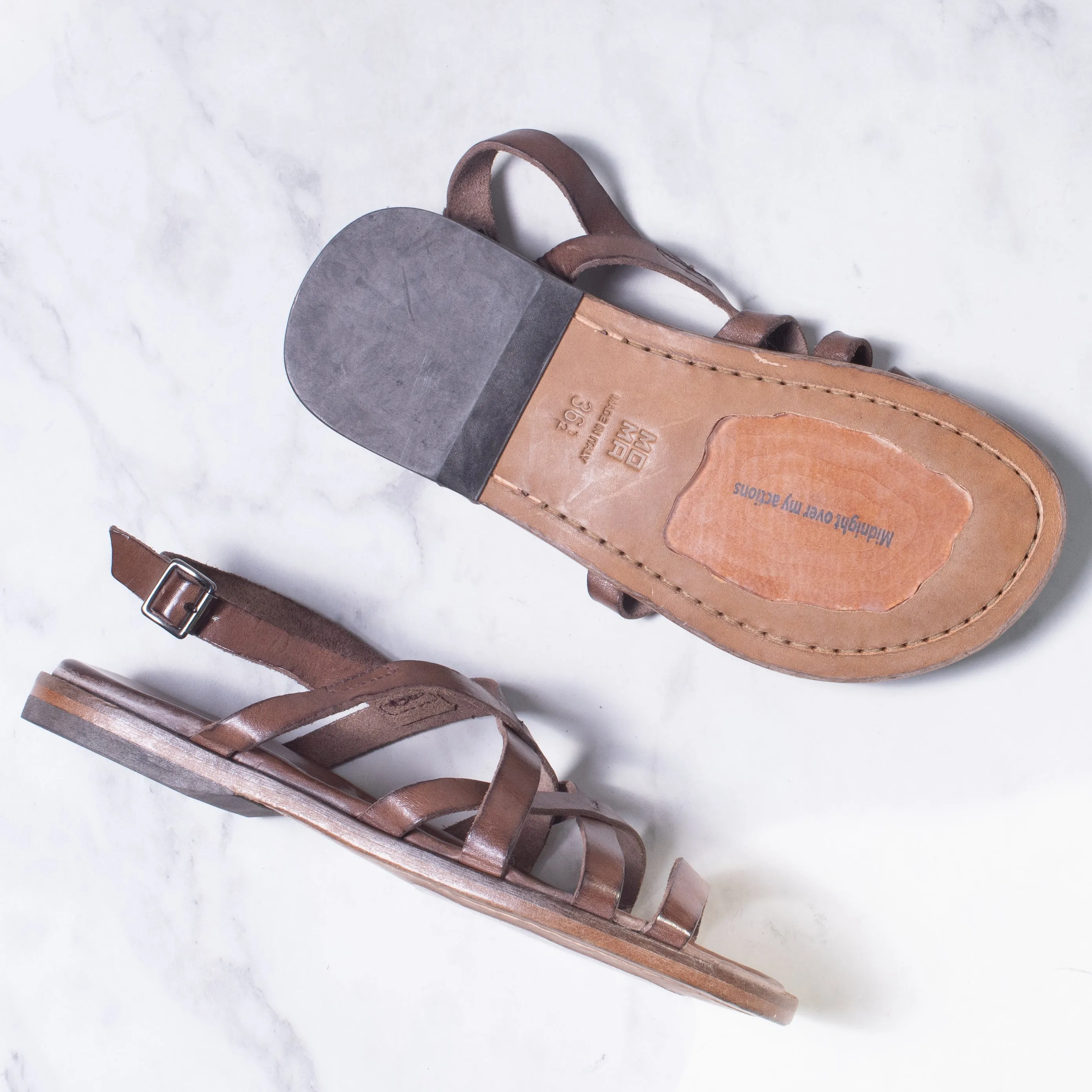 Moma Strappy Sandal (chocolate)