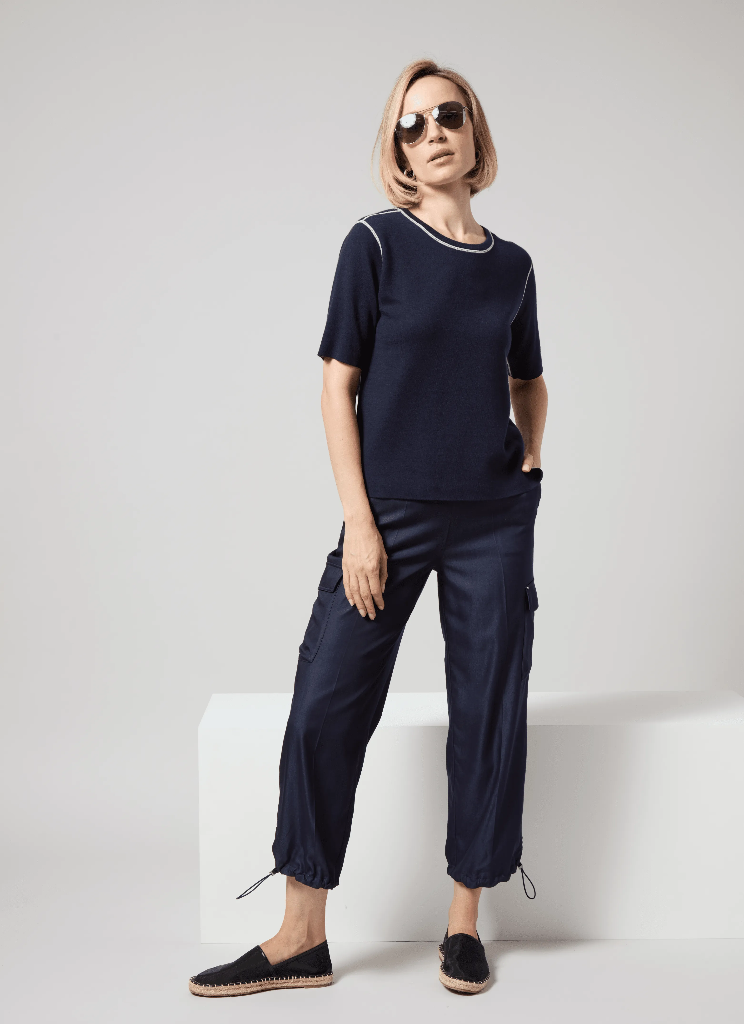 Monique Tailored Cargo (26" Inseam)