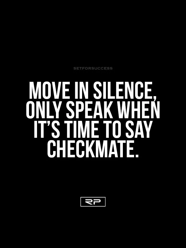 Move In Silence - 18x24 Poster