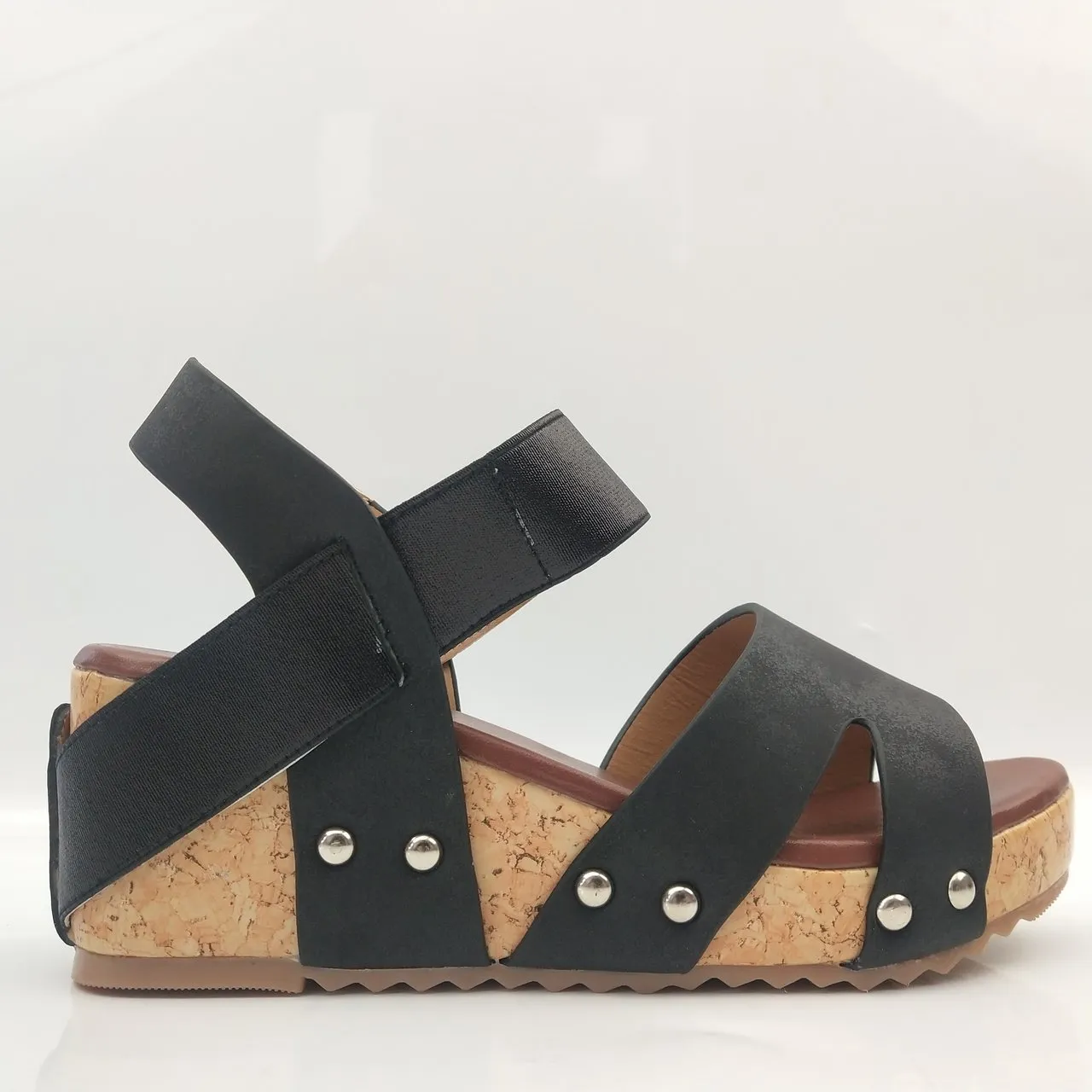 Muffin thick platform wedge sandals