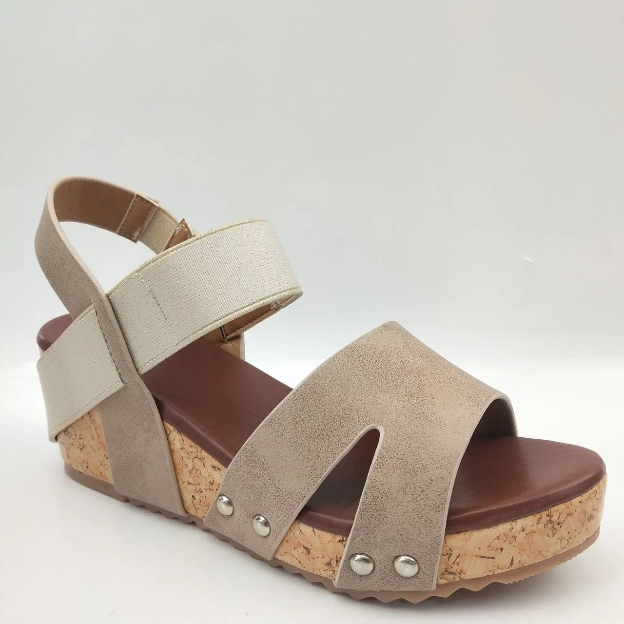 Muffin thick platform wedge sandals