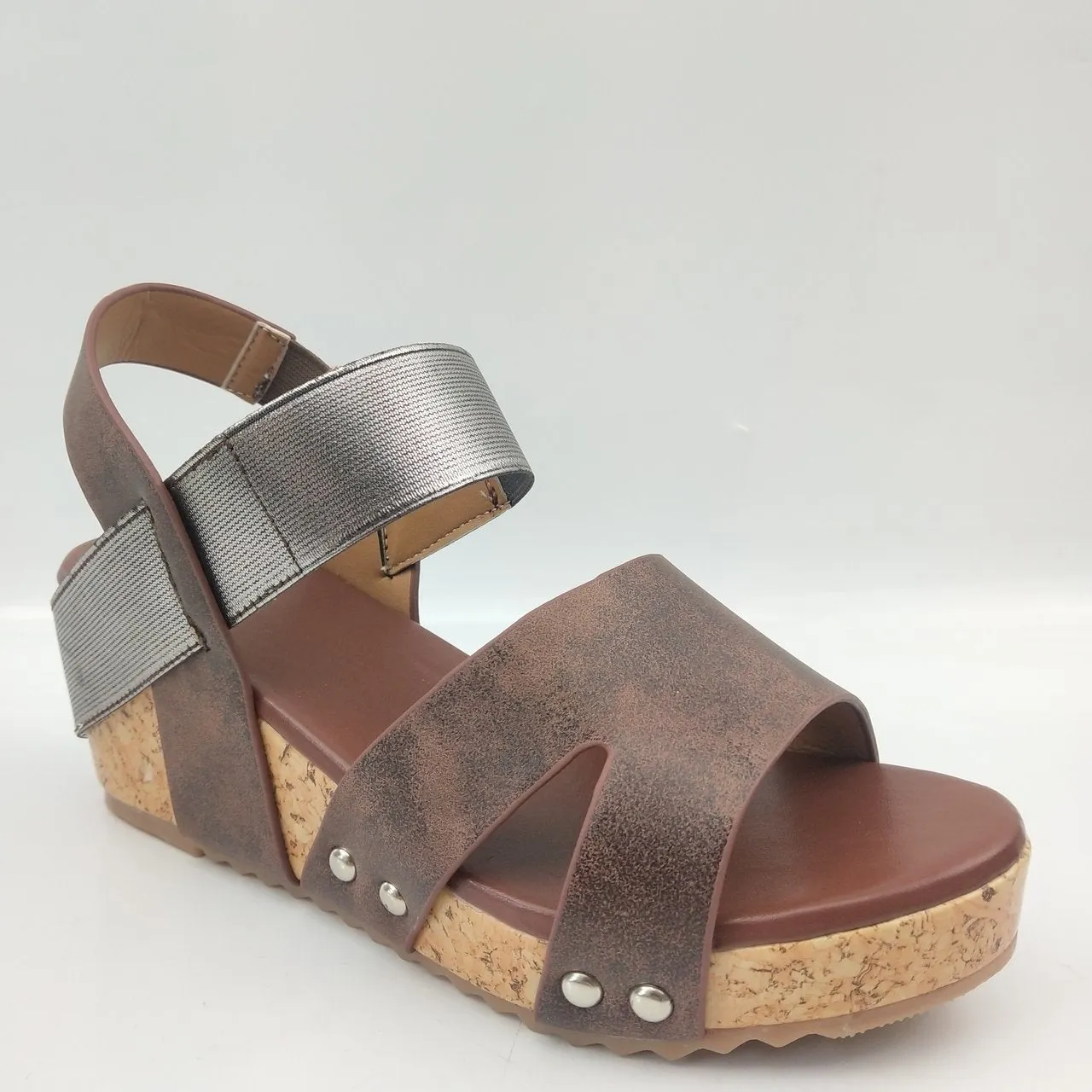 Muffin thick platform wedge sandals