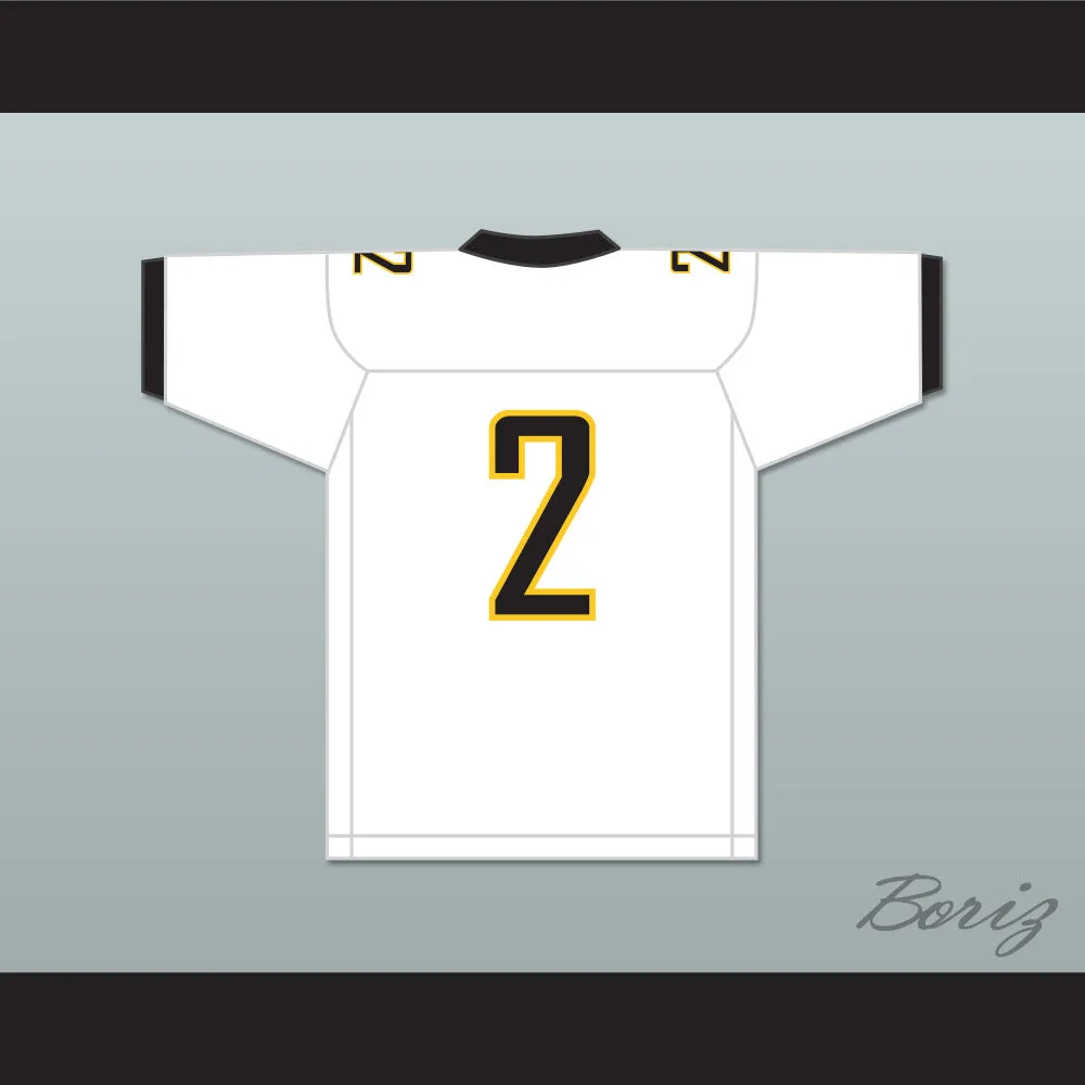 Najee Harris 2 Antioch High School Panthers White Football Jersey 1