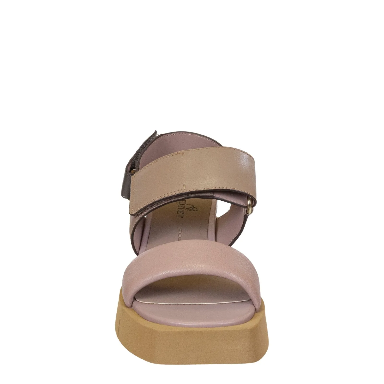 Naked Feet: PARADOX in ECRU Wedge Sandals
